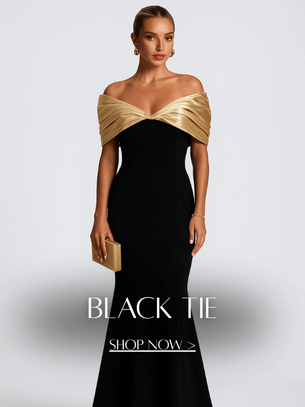 Black Tie Wedding Guest